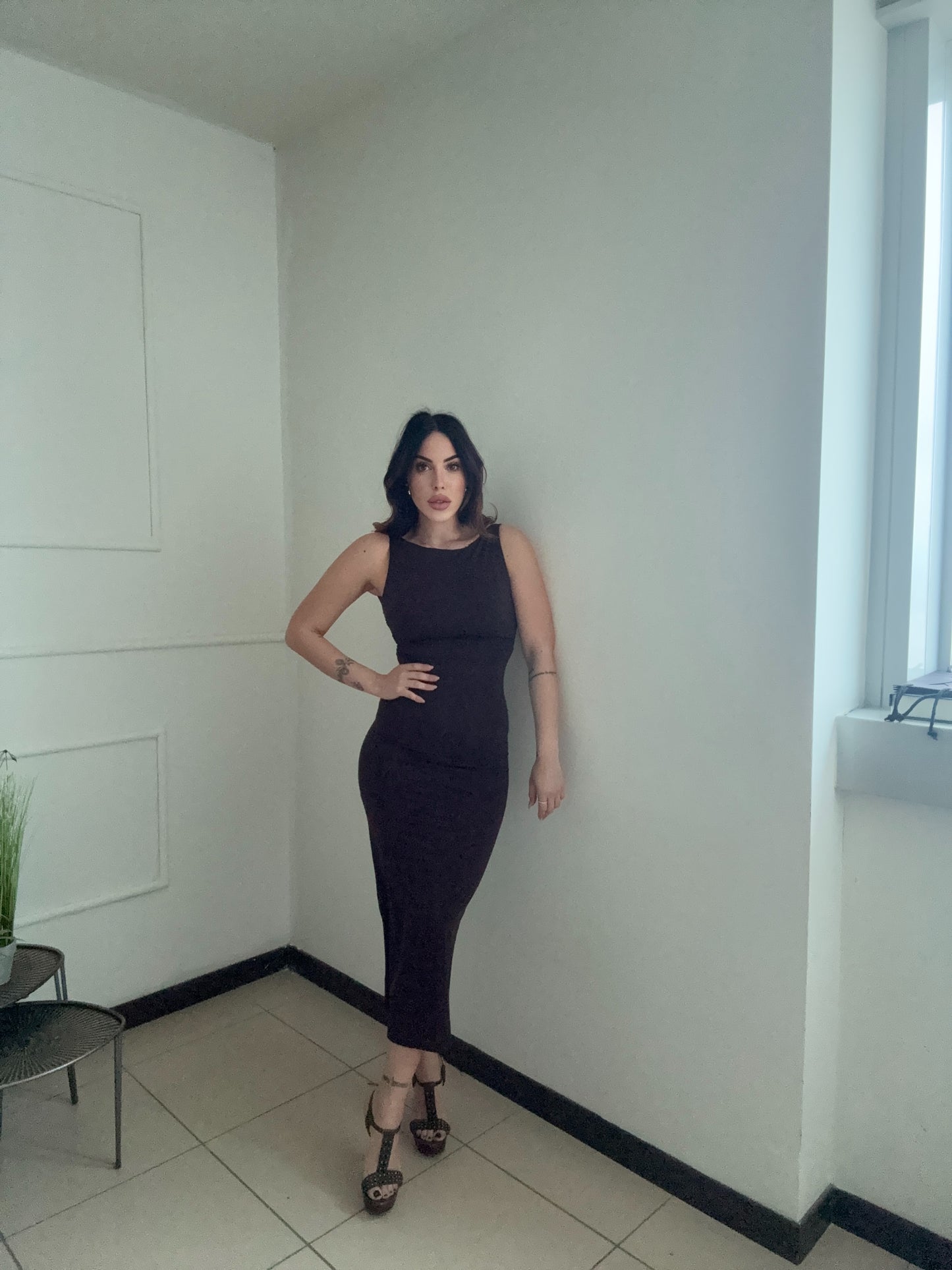 Abito Selene in Marrone